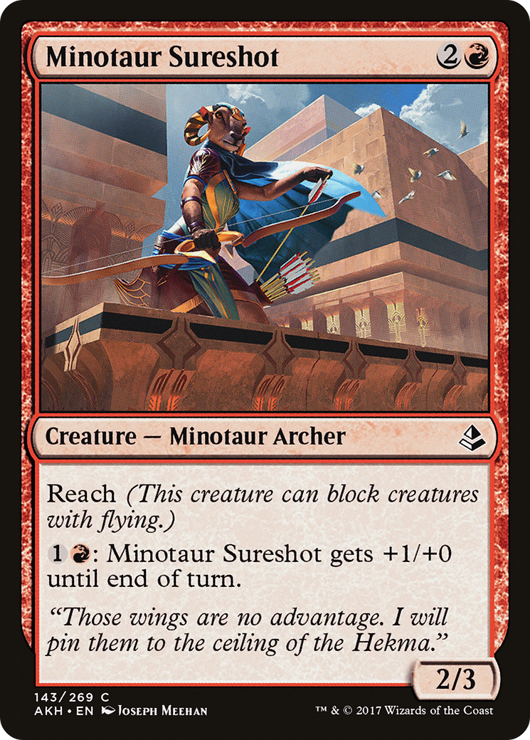 Minotaur Sureshot (143) Foil - Amonkhet