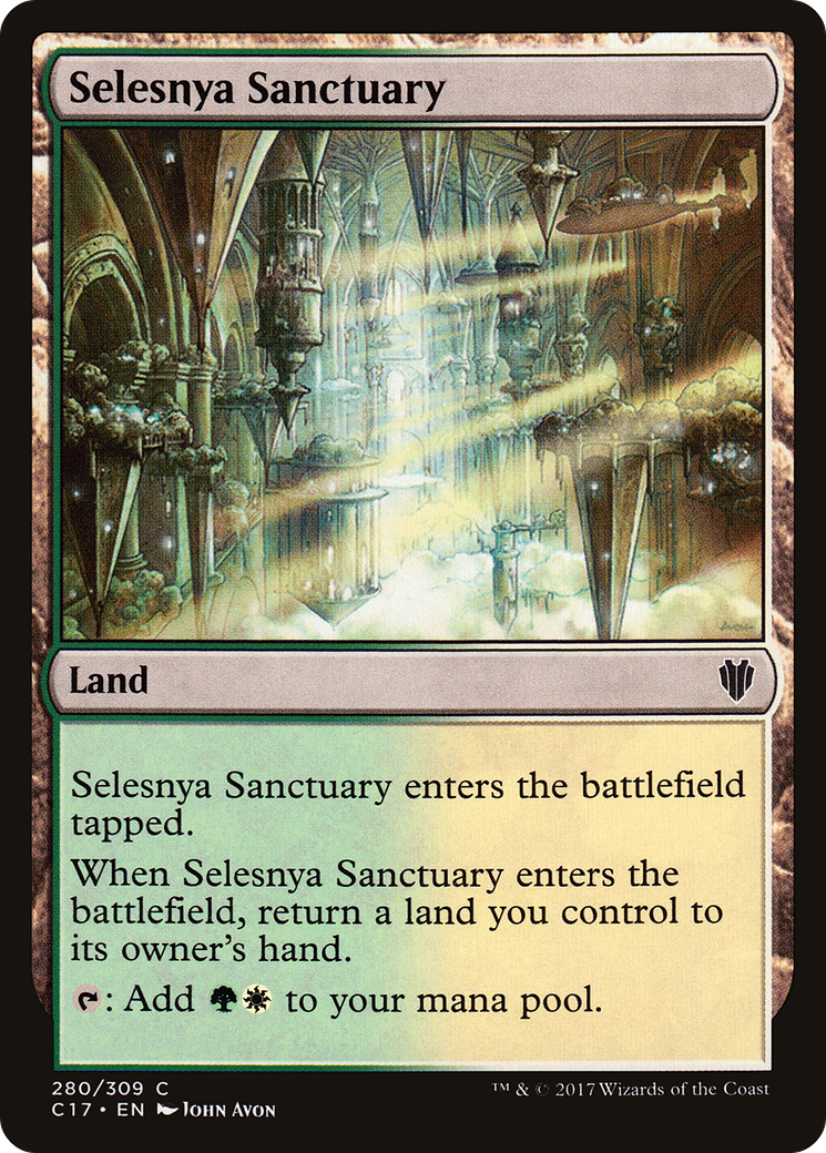 Selesnya Sanctuary (280) - Commander 2017