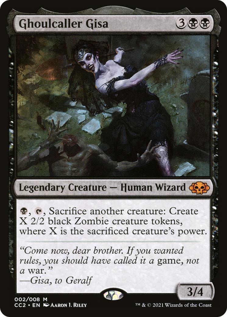 Ghoulcaller Gisa [Commander Collection: Black] | Silver Goblin