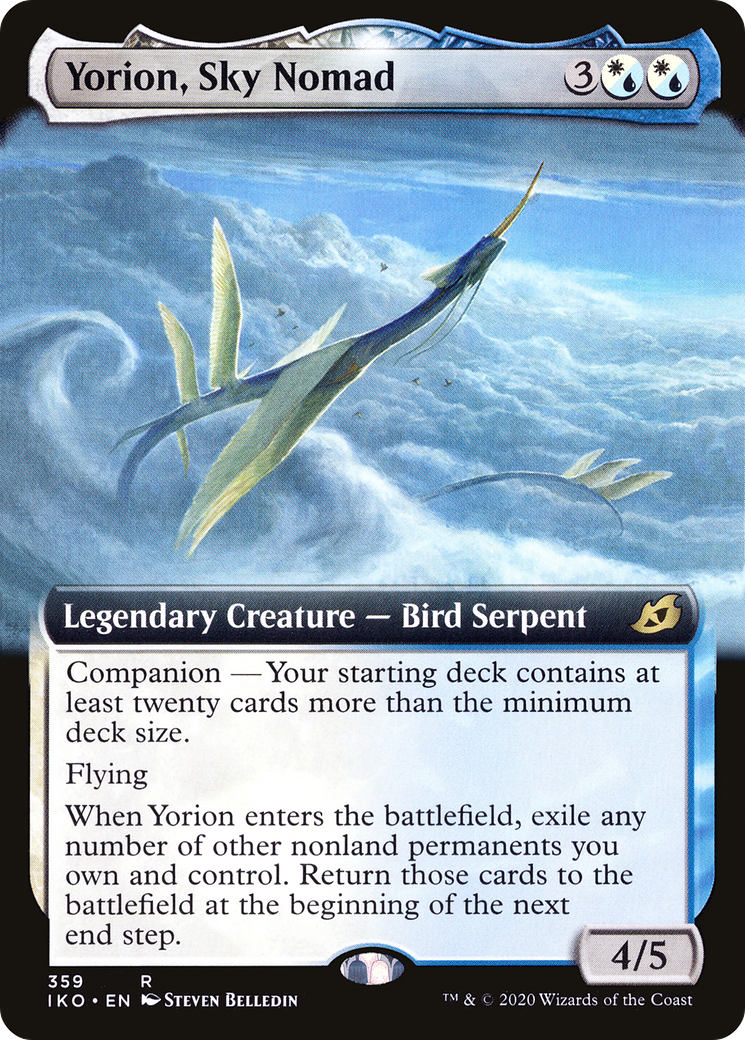 Yorion, Sky Nomad (Extended Art) (359) - Ikoria: Lair of Behemoths