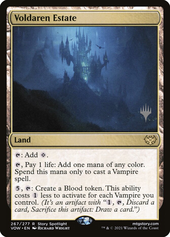 Voldaren Estate (Promo Pack) [Innistrad: Crimson Vow Promos] | Silver Goblin