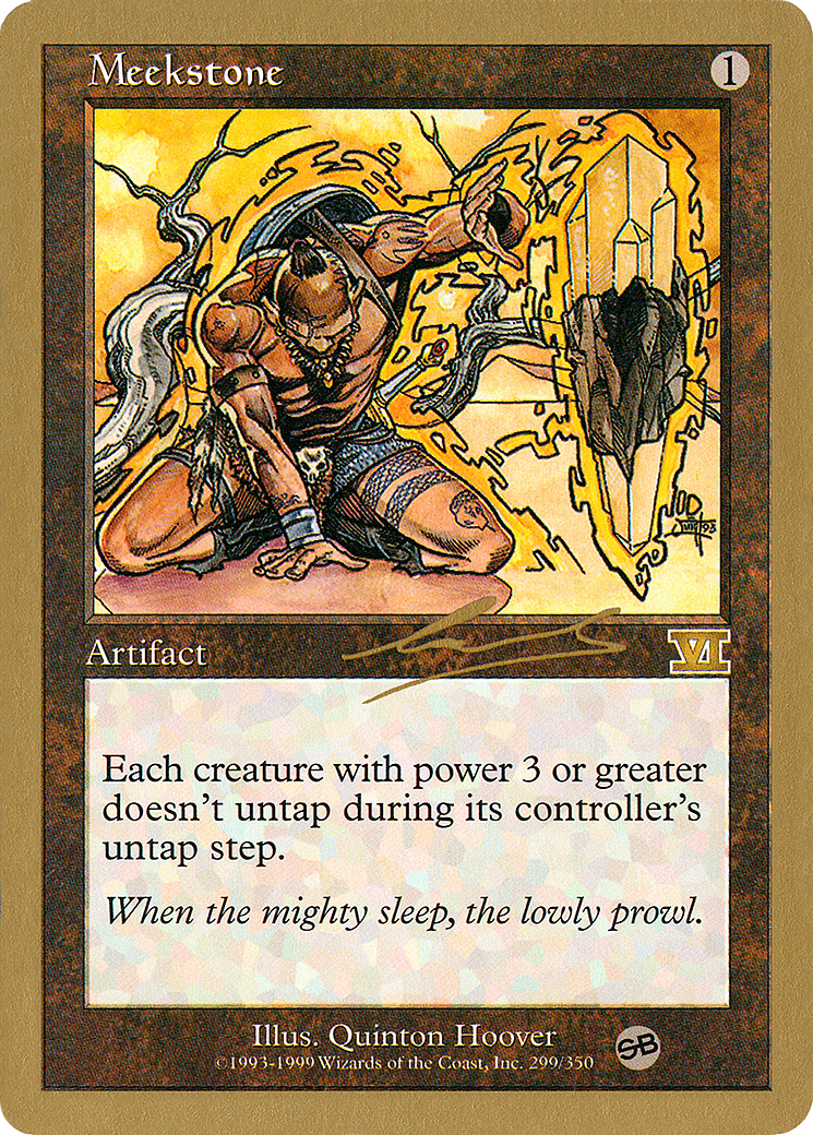 Meekstone - 2000 Nicolas Labarre (6ED) (SB) (Retro) - World Championship Decks 2000