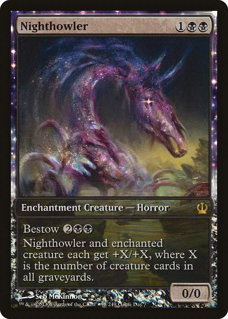 Nighthowler (098) Foil - Theros Promos