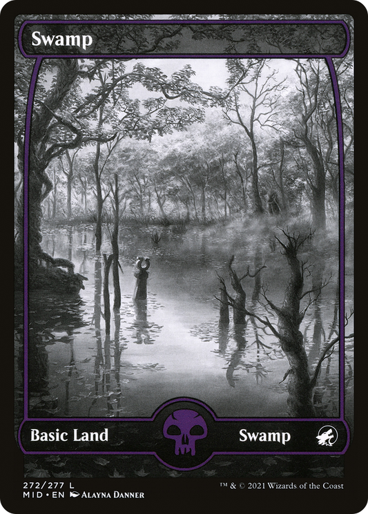 Swamp (272) [Innistrad: Midnight Hunt] Foil
