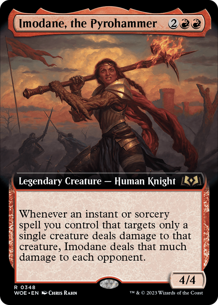 Imodane, the Pyrohammer (Extended Art) (348) - Wilds of Eldraine