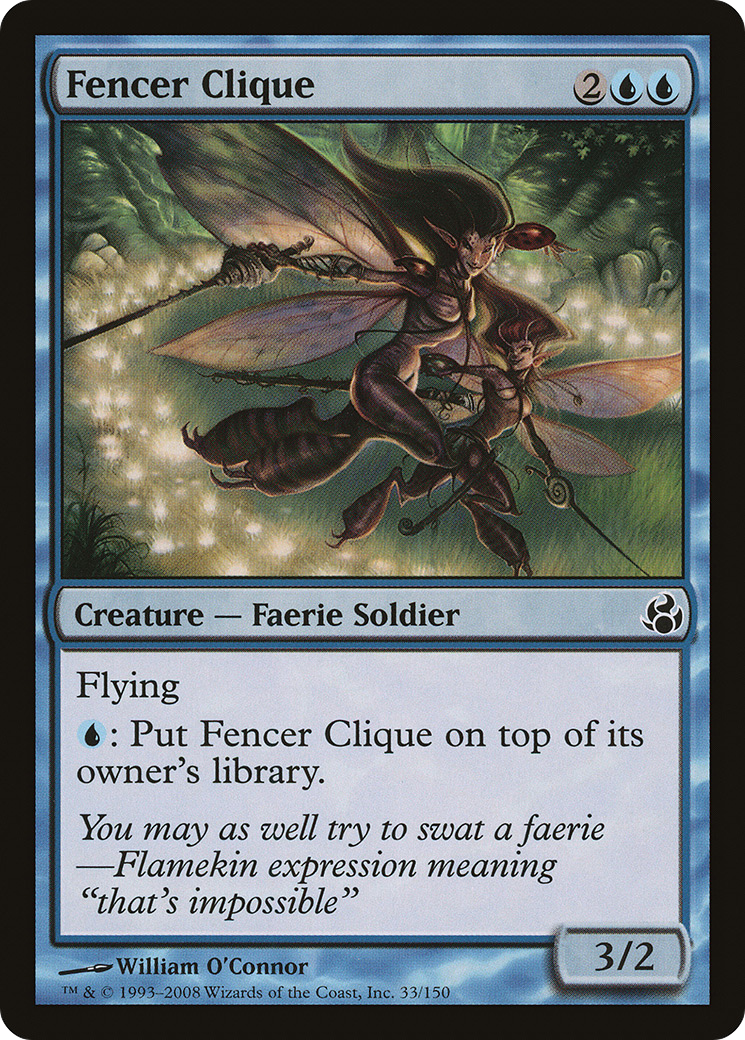 Fencer Clique (033) Foil - Morningtide