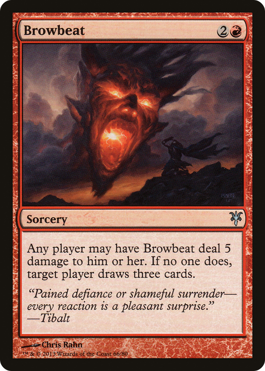 Browbeat (066) - Duel Decks: Sorin vs. Tibalt