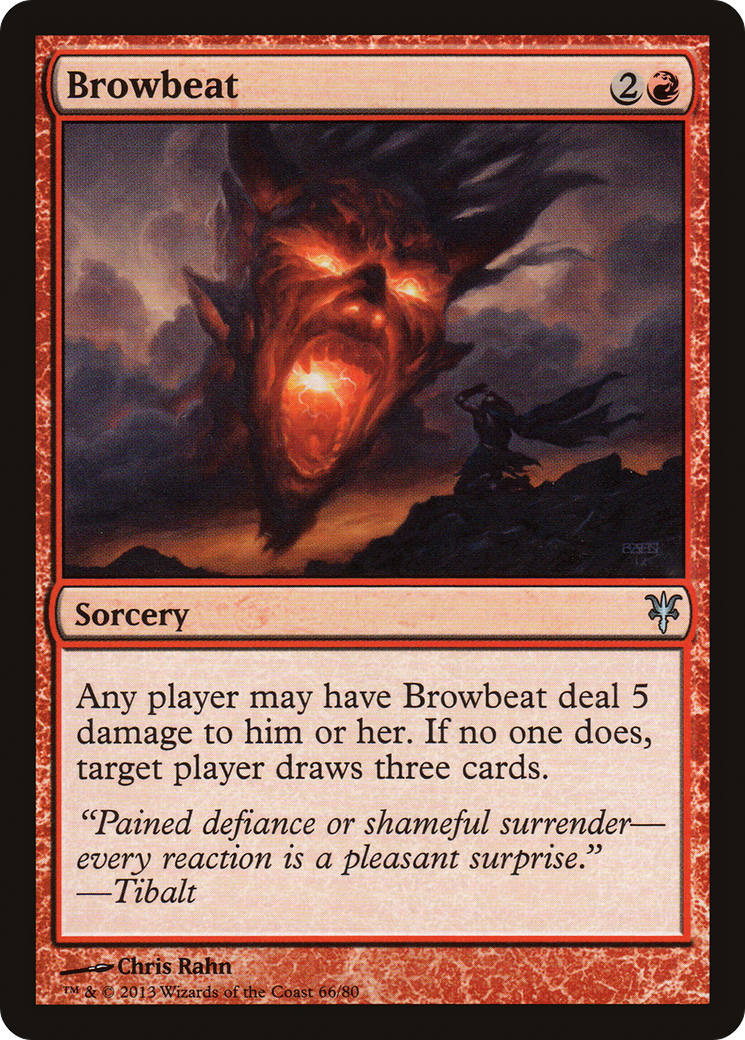 Browbeat (066) - Duel Decks: Sorin vs. Tibalt