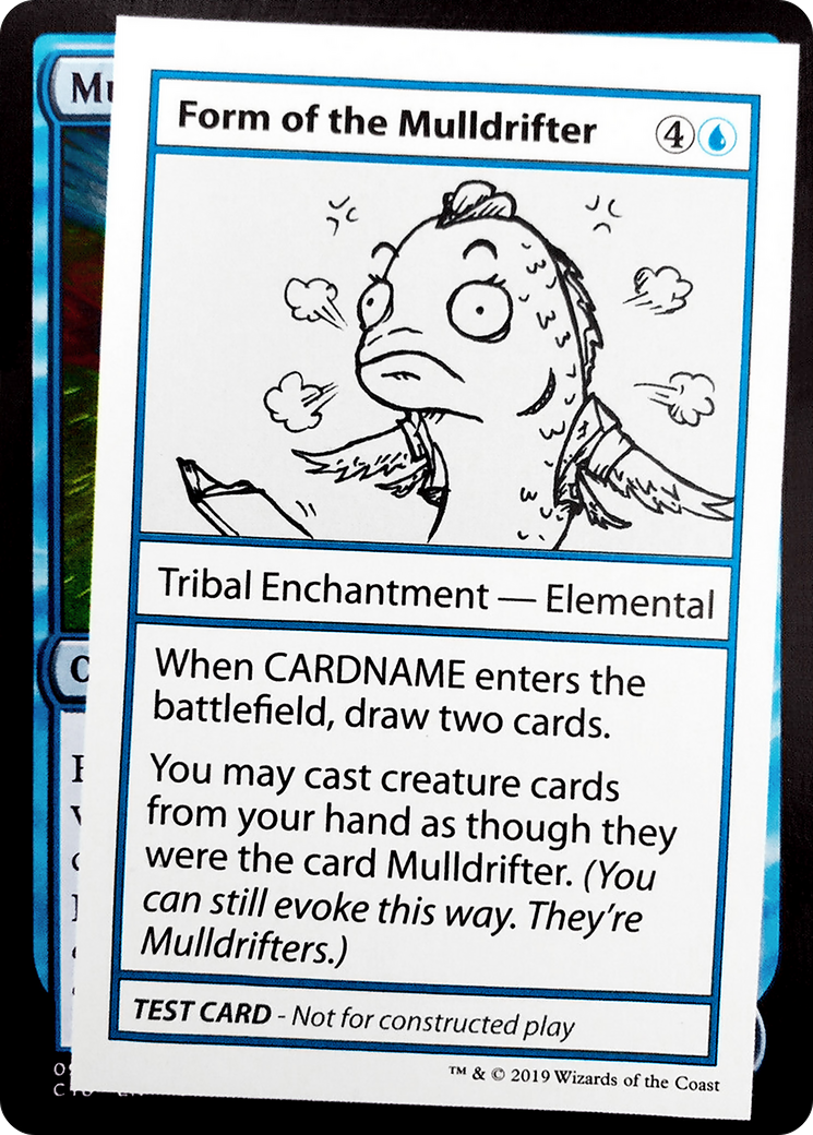 Form of the Mulldrifter (022) - Mystery Booster Playtest Cards 2021