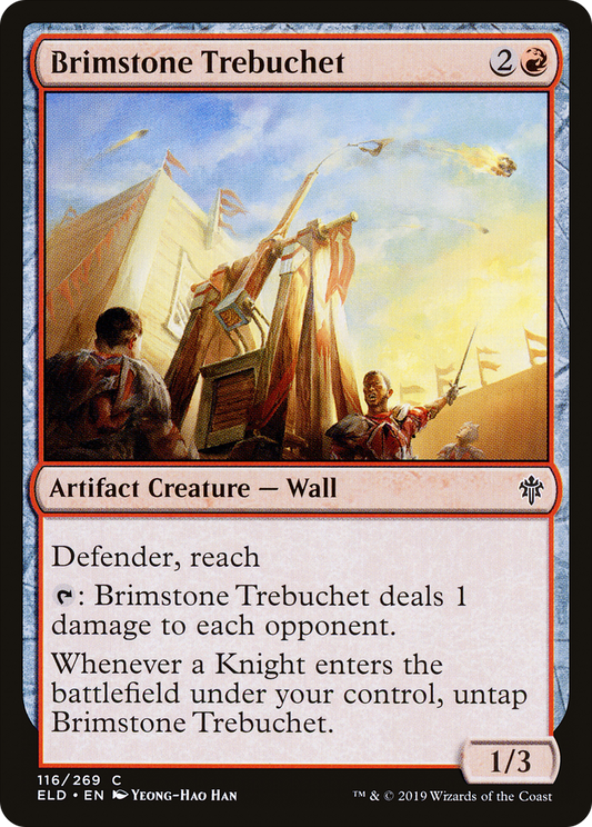 Brimstone Trebuchet (116) - Throne of Eldraine
