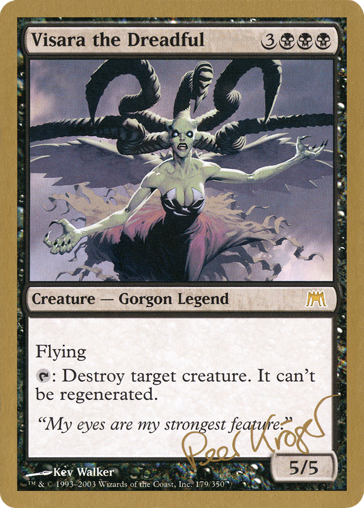 Visara the Dreadful - 2003 Peer Kroger (ONS) - World Championship Decks 2003