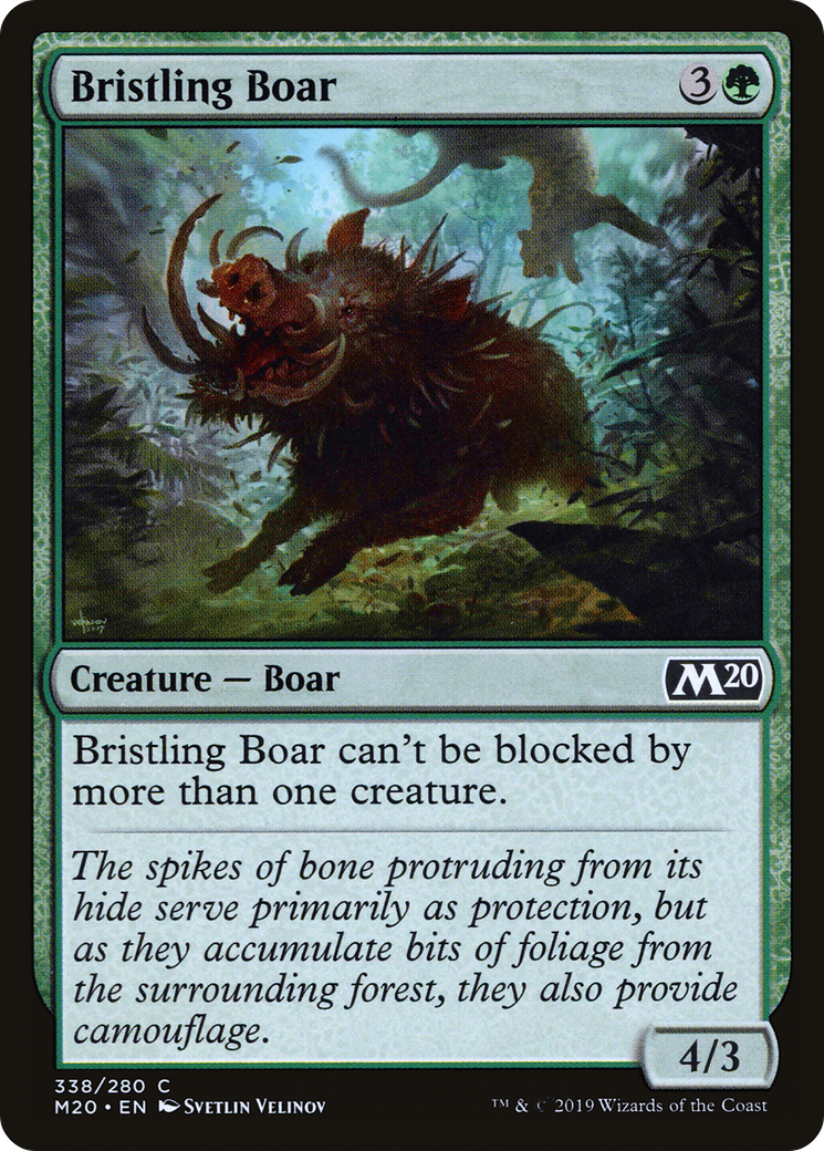 Bristling Boar (338) - Core Set 2020