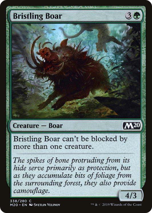 Bristling Boar (338) - Core Set 2020
