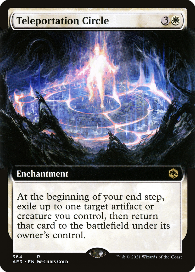 Teleportation Circle (Extended Art) (364) Foil - Adventures in the Forgotten Realms