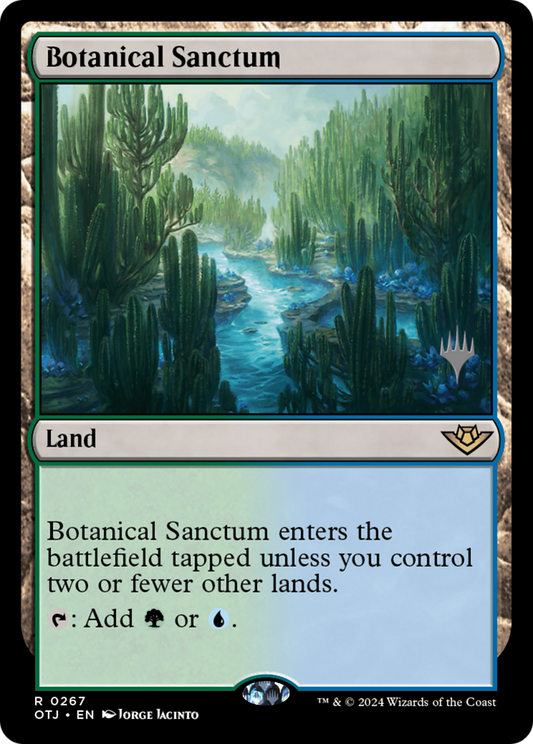 Botanical Sanctum (267) - Outlaws of Thunder Junction Promos