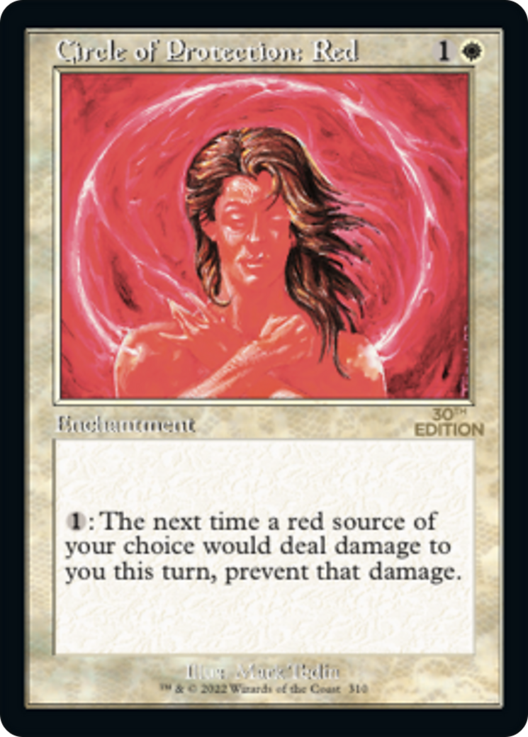 Circle of Protection: Red (Retro) (310) - 30th Anniversary Edition