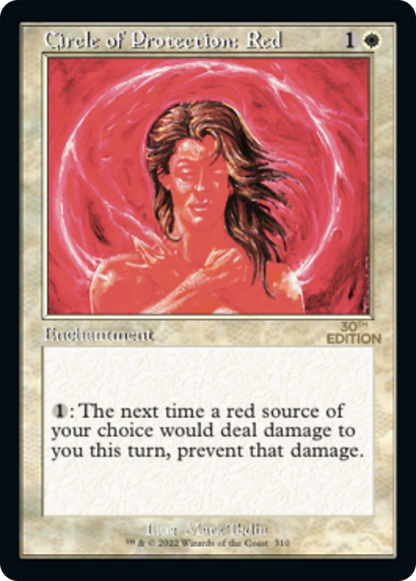 Circle of Protection: Red (Retro) (310) - 30th Anniversary Edition