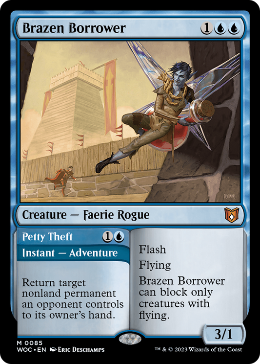 Brazen Borrower (085) - Wilds of Eldraine Commander