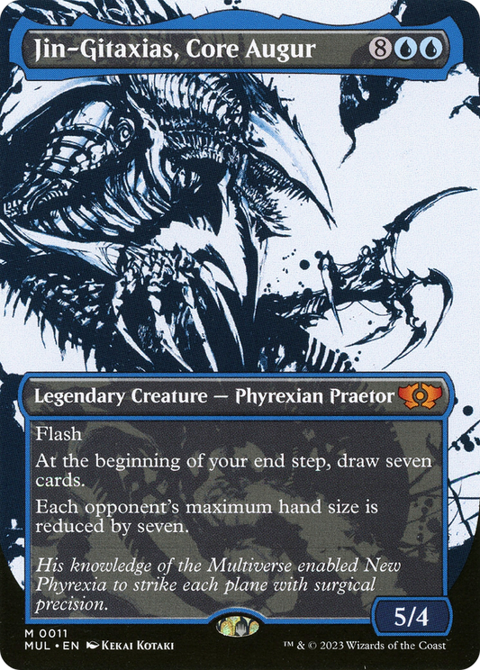 Jin-Gitaxias, Core Augur (Showcase) (011) - Multiverse Legends