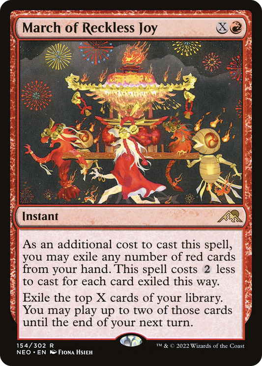 March of Reckless Joy (154) - Kamigawa: Neon Dynasty