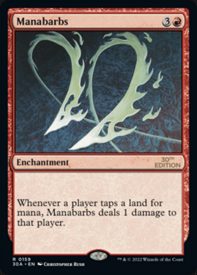 Manabarbs (159) - 30th Anniversary Edition