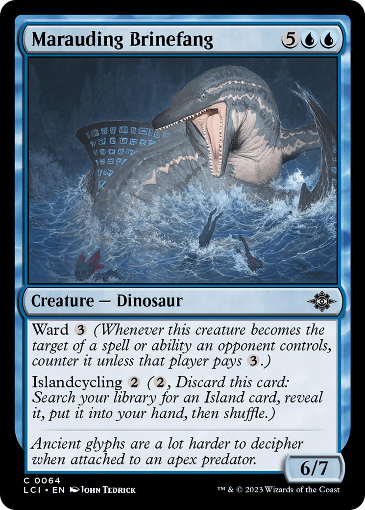 Marauding Brinefang (064) - The Lost Caverns of Ixalan