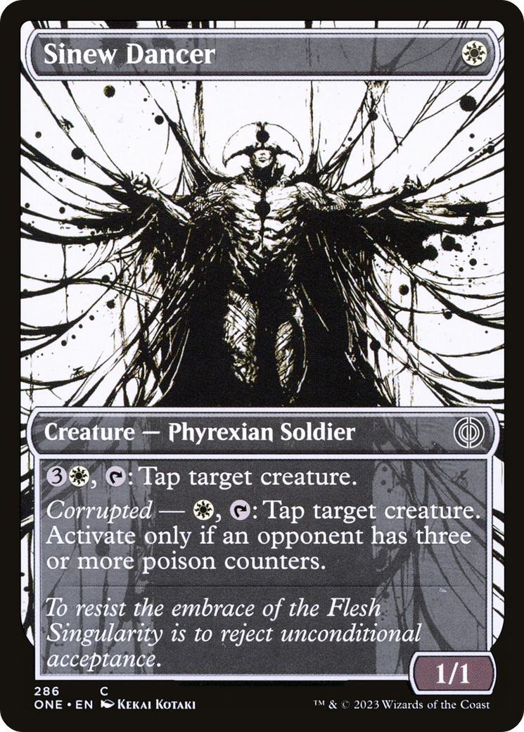 Sinew Dancer (Showcase) (286) - Phyrexia: All Will Be One