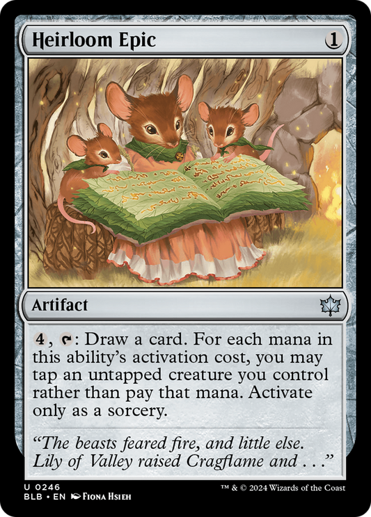 Heirloom Epic [Bloomburrow] Foil