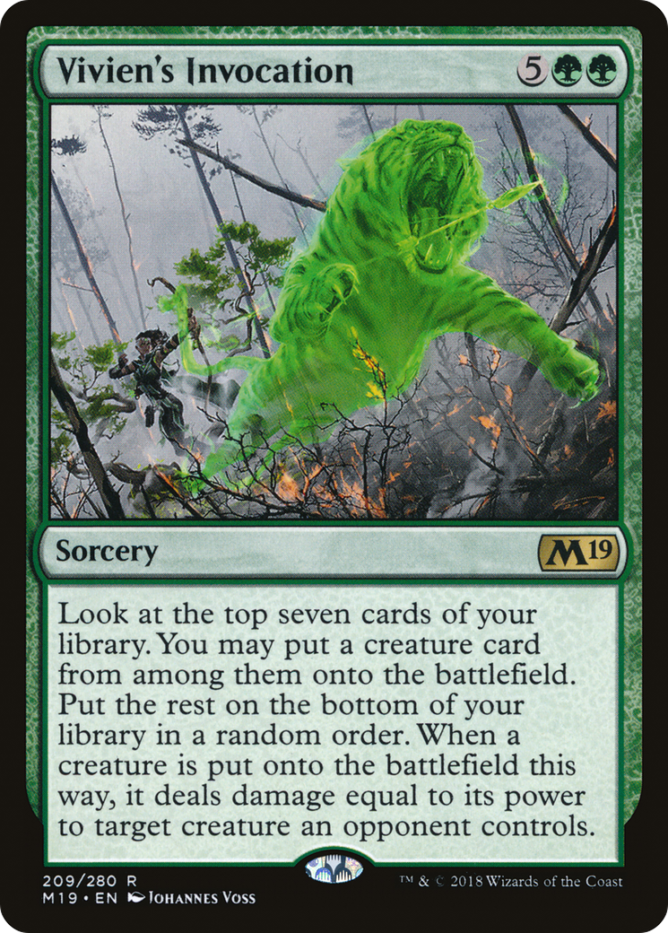 Vivien's Invocation (209) - Core Set 2019
