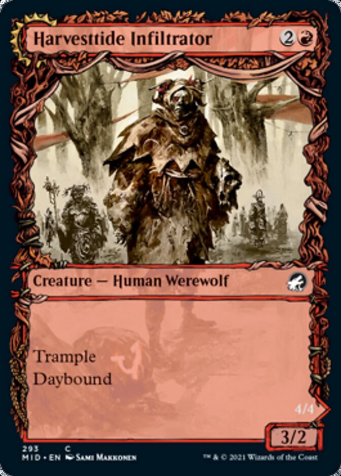 Harvesttide Infiltrator (Showcase) (293) Foil - Innistrad: Midnight Hunt