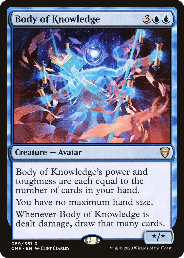 Body of Knowledge (059) Foil - Commander Legends