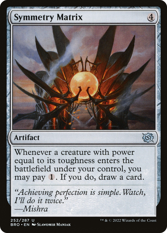 Symmetry Matrix (252) - The Brothers' War