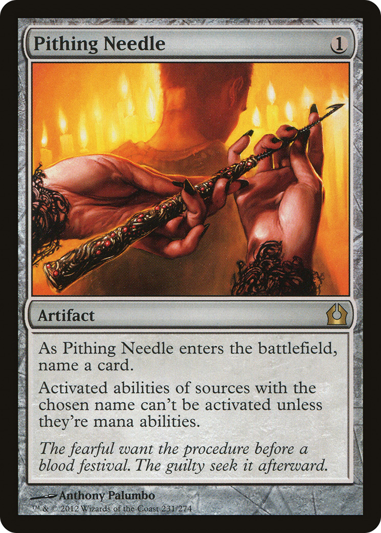 Pithing Needle [Return to Ravnica] | Silver Goblin