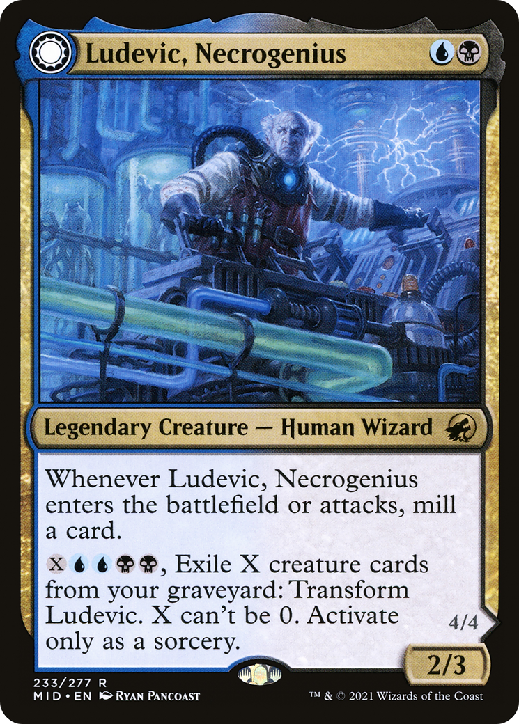 Ludevic, Necrogenius (233) Foil - Innistrad: Midnight Hunt