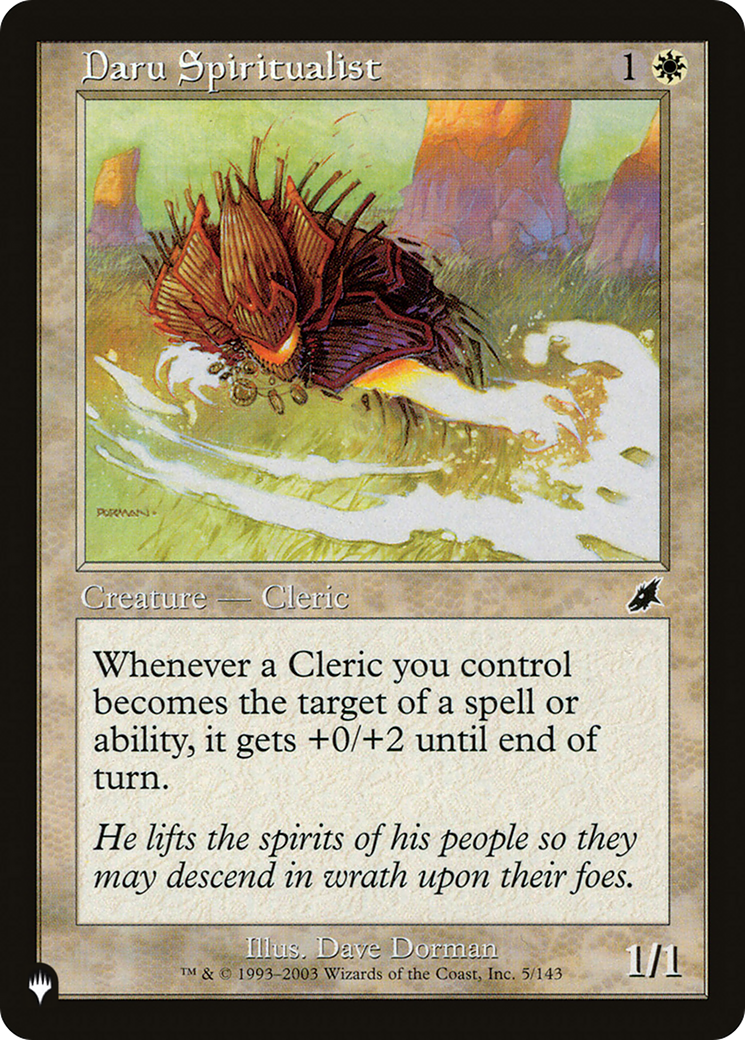 Daru Spiritualist (Retro) (SCG-5) - The List