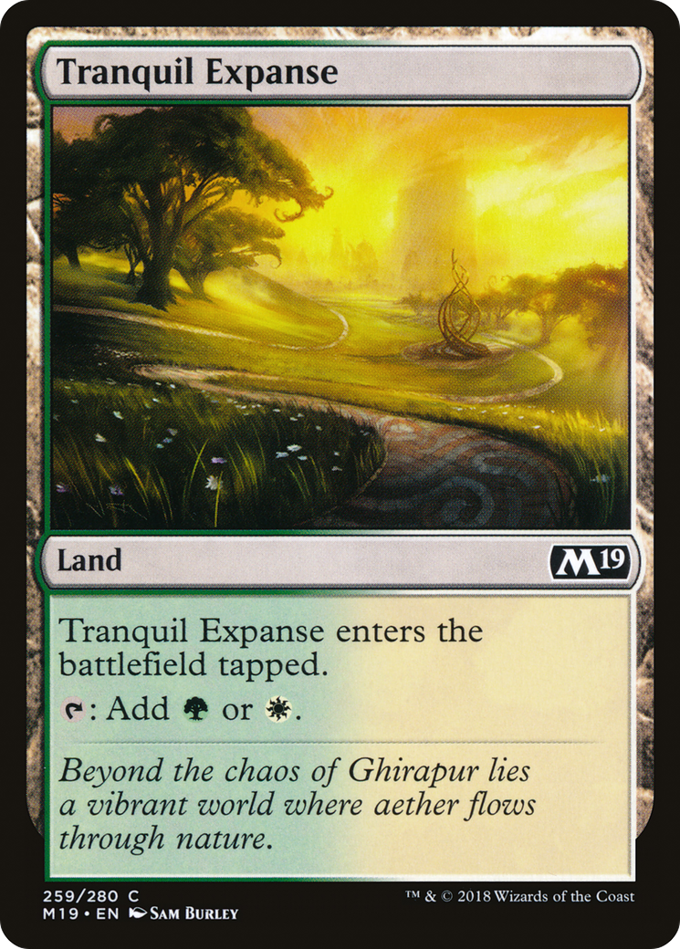 Tranquil Expanse (259) Foil - Core Set 2019
