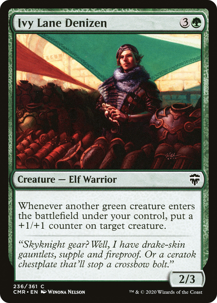 Ivy Lane Denizen [Commander Legends] Foil