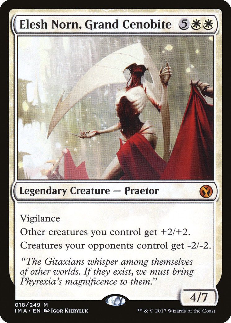 Elesh Norn, Grand Cenobite (018) Foil - Iconic Masters