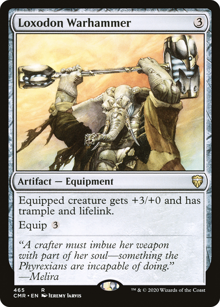 Loxodon Warhammer (465) - Commander Legends