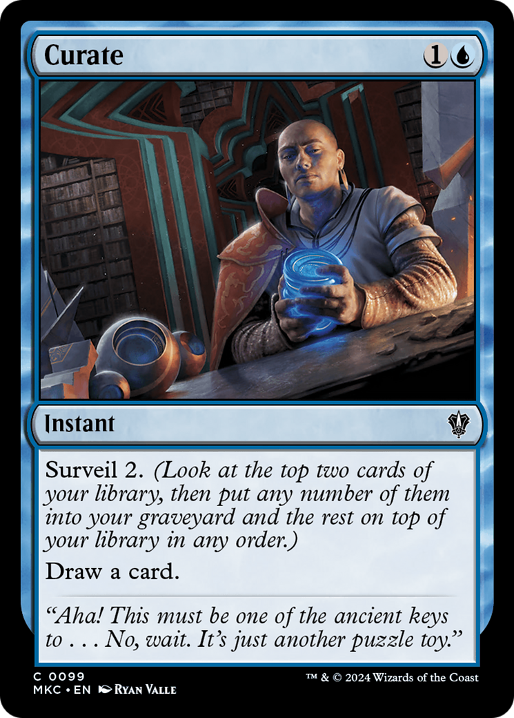 Curate (099) - Murders at Karlov Manor Commander