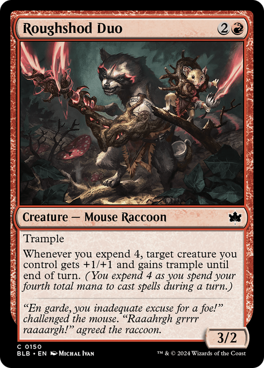 Roughshod Duo [Bloomburrow] Foil