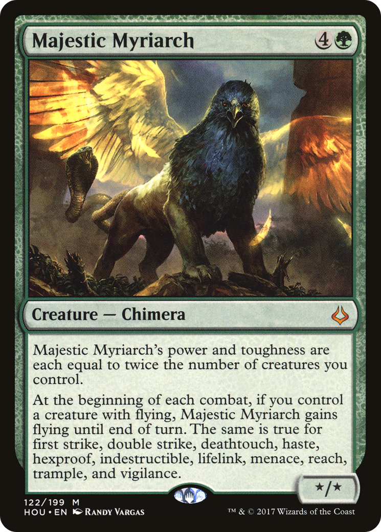 Majestic Myriarch (122) Foil - Hour of Devastation