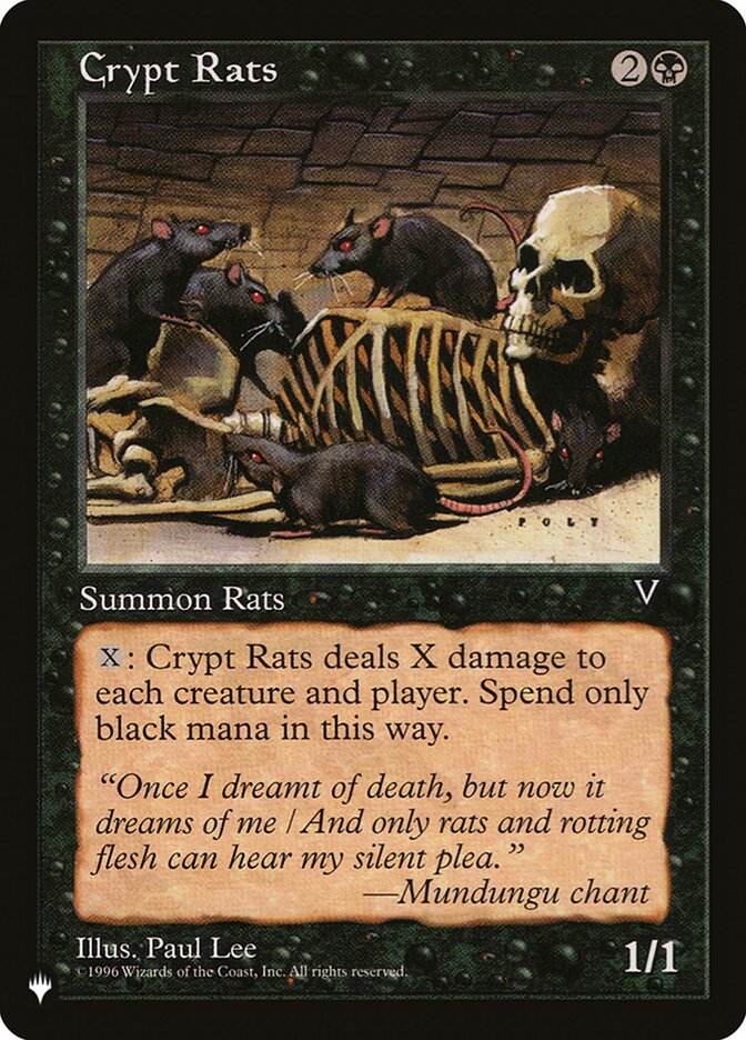 Crypt Rats [The List] | Silver Goblin