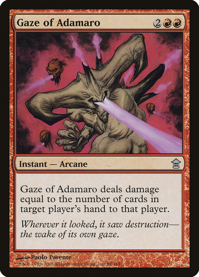 Gaze of Adamaro [Saviors of Kamigawa] | Silver Goblin