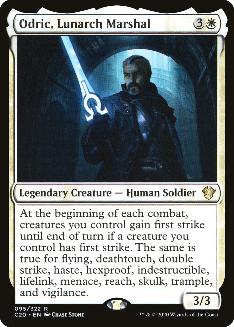 Odric, Lunarch Marshal (095) - Commander 2020
