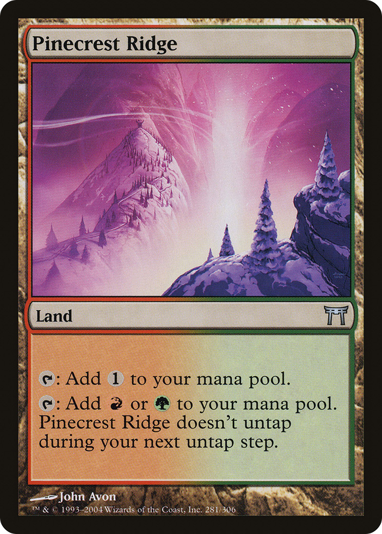 Pinecrest Ridge (281) - Champions of Kamigawa