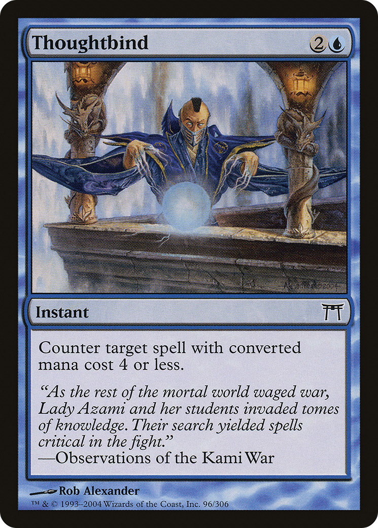 Thoughtbind (096) - Champions of Kamigawa