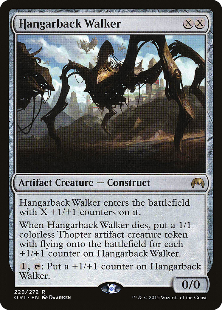 Hangarback Walker (229) Foil - Magic Origins
