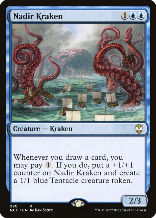 Nadir Kraken (228) - New Capenna Commander