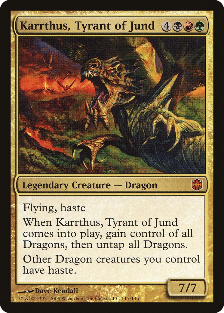 Karrthus, Tyrant of Jund (117) - Alara Reborn